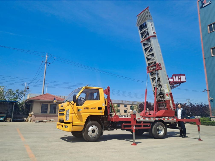 三河常年租赁32米云梯车